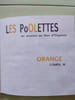 LES POOLETTES en soutien au Don d'Organes. ORANGE