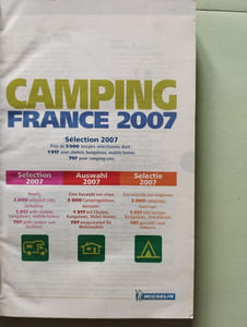 Michelin Camping France Selection 2007. (Michelin Camping France)
