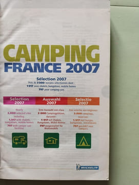 Michelin Camping France Selection 2007. (Michelin Camping France). Michelin Travel Publications
