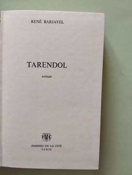 Tarendol. René Barjavel