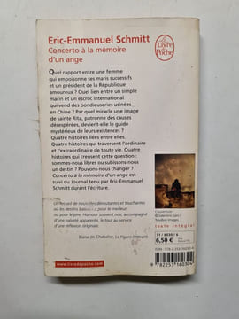 Concerto à la mémoire d'un ange. Schmitt  Eric-Emmanuel