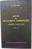 Manuel de botanique forestière tome 2. R. Letouzey