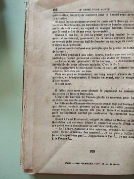 Le Crime d'une Sainte. Pierre Decourcelle