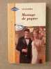 Mariage de apier. Val Daniels