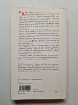Provence toujours. Peter Mayle