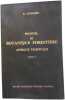 Manuel de botanique forestière - tome 1. R. Letouzey