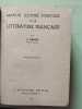 Histoire de la litt&eacute;rature fran&ccedil;aise. J. Calvet