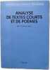 analyse des textes courts. Léon Yvonne