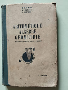 Arithmétique Algèbre Géométrie