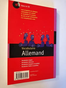 Vocabulaire Allemand (cd Audio I