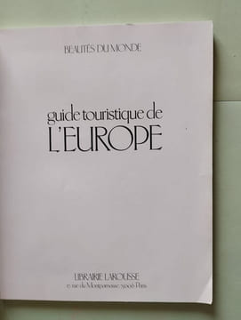 guide touristique de L'EUROPE. Beautés Du Monde