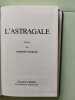 L'Astragale. albertine sarrazin