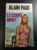 Le corps mort. Alain Page