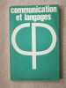 Communication et langages. 