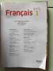 Français 1re. 