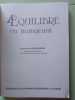 L'equilibre en mangeant. Schlienger