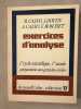 Exercices d'analyse. B. Calvo  J. Doyen  A. Calvo  F. Boschet