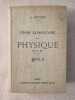 Cours élémentaire de Physique. A. Dufour