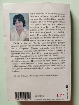 Les Pommes d'or (Croisière tome 2). Boissard Janine