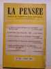 La pensée revue du rationalisme moderne n°182. 