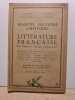 Manuel illustré d'histoire de la littérature française. G. Lanson