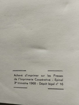 Les Épines de l'Angélus. Jean-Pierre PECHEY