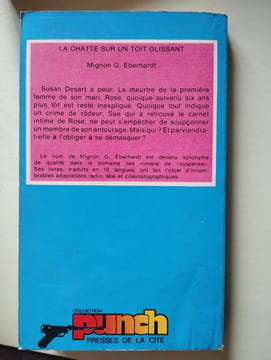 La chatte sur un toit glissant. Mignon G. Eberhart