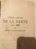 Manuel annuaire de la santé pour 1896 ou médecine et pharmacie domestiques. 
