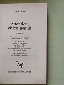 Attention chien gentil