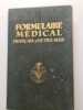 Formulaire medical. 