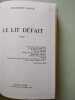 Le lit défait. Sagan Françoise