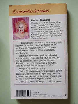 LES MEANDRES DE L'AMOUR. Cartland Barbara