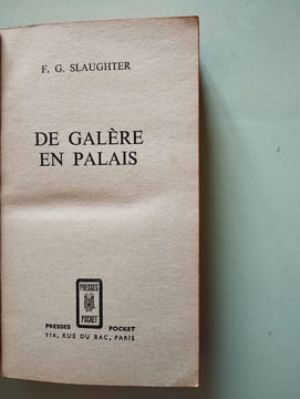 de galère en palais. Slaughter