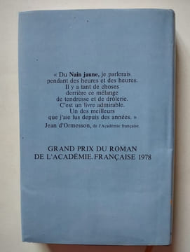 Le nain jaune. Jardin Pascal