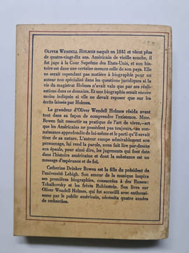 Olympien d'Amerique. Catherine Drinker Bowen