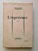 L'expérience. Albert Palle