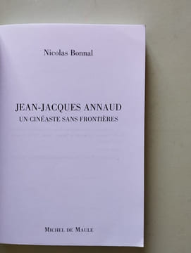 JEAN-JACQUES ANNAUD. Bonnal Nicolas