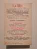 La Bible Ancien Testament. 