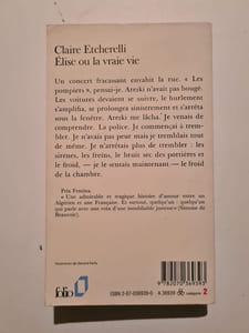 Elise ou la vraie vie