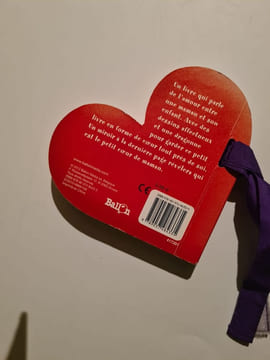 J aime ma maman-livre coeur (-). Ballon