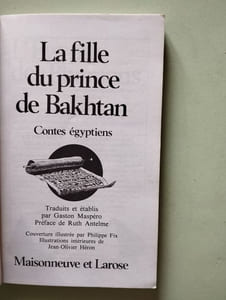 La fille du prince de Bakhtan