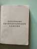 Dictionnaire Orthographique. Collectif