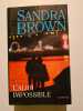 L'alibi impossible. Sandra Brown