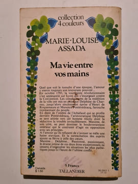 Ma vie entre vos mains. Marie-Louise Assada