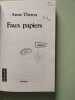 FAUX PAPIERS. Théron Anne