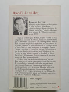 Henri Iv Le Roi Libre