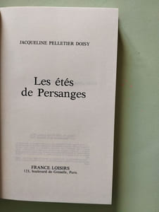 Les Étés de Persanges