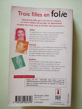Trois filles en folie. Mlynowski Sarah Wright F-M-J