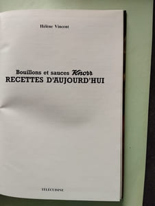 Bouillons et sauces Knorr recettes d'aujourd'hui