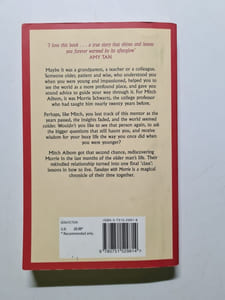 Tuesdays With Morrie: An old man a young man and life's greatest lesson